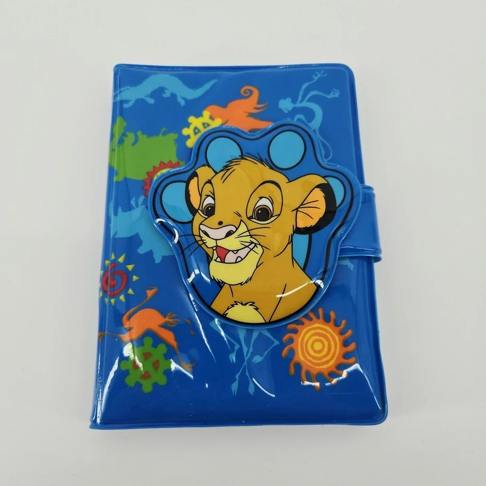 The Lion King Simba‎ Vinyl Small Notebook Journal Diary Vintage 90s Disney Parks
